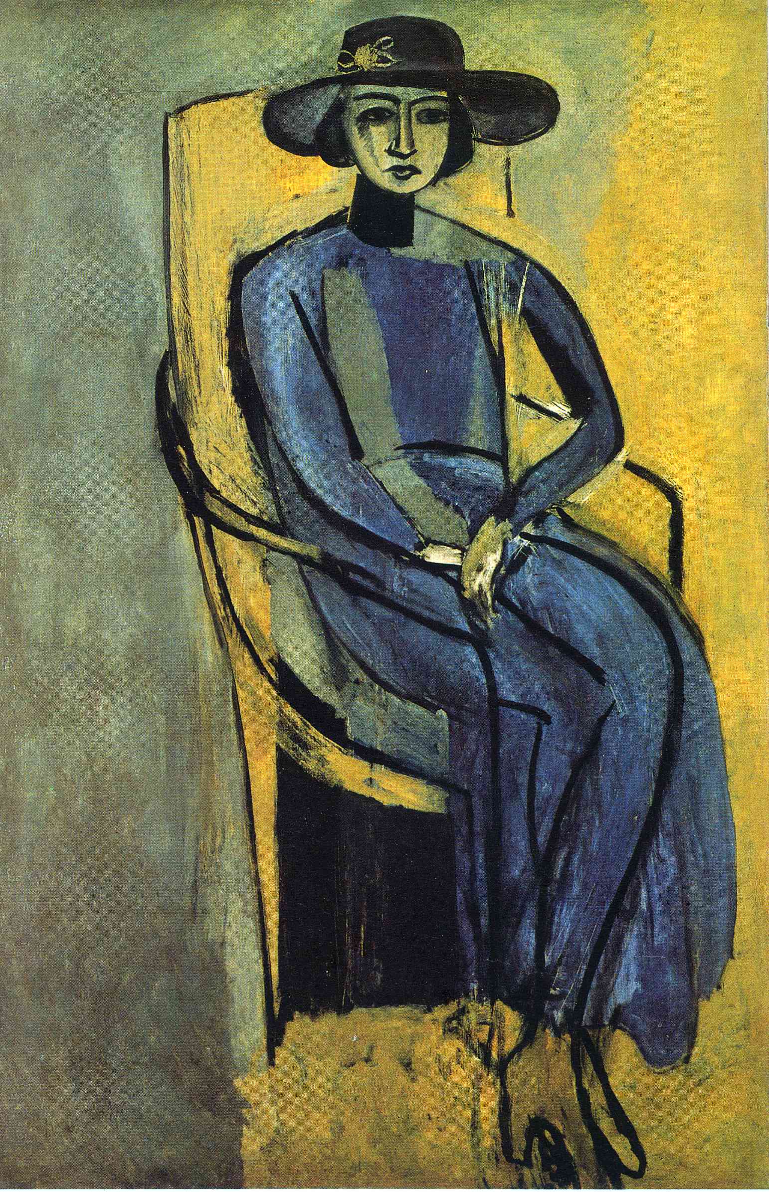 Henri Matisse - Portrait of Greta Prozor 1916